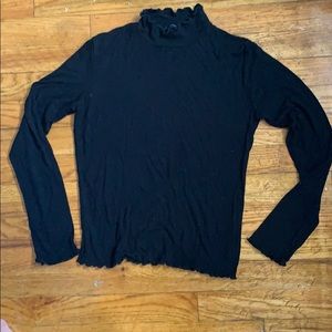 Urban Outfitters black turtleneck long sleeve t